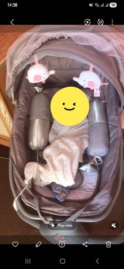 Electric Baby Swing – Like New – Used 1 Month