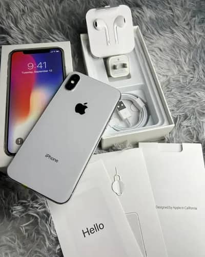 Iphone x 256 GB 89 battery only whatsapp number03251512151