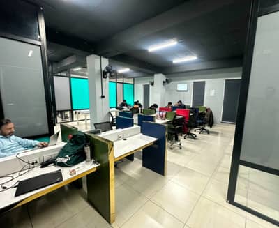 Fully independent furnished office for rent