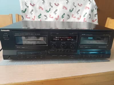 PANASONIC DOUBLE CASSETTE DECK