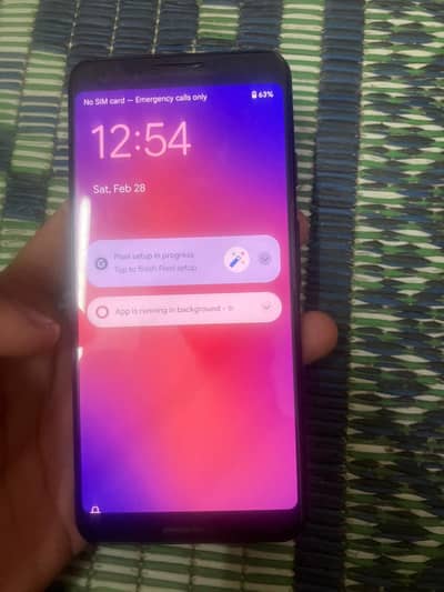 Google pixel 3 Non pta whtsap 03144480615