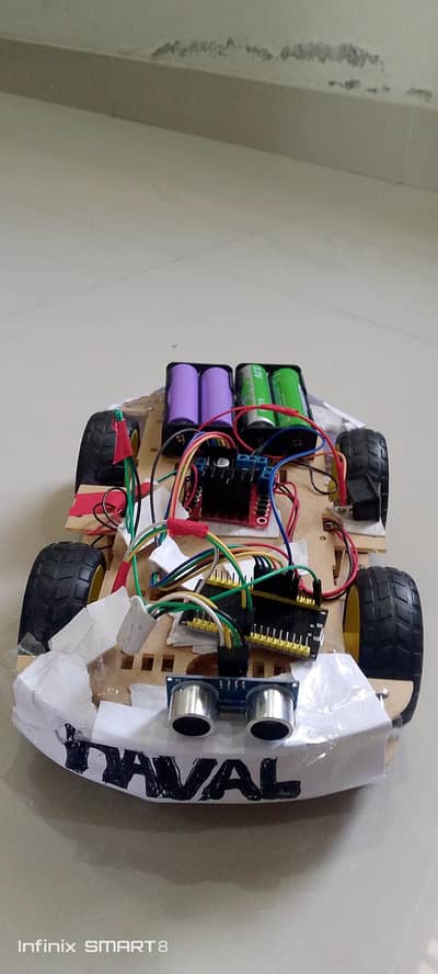 Esp32 robotic car(wifi control)