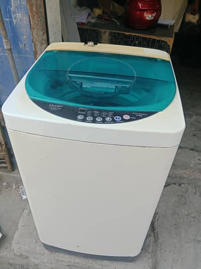 haier fuly automatic washing machine