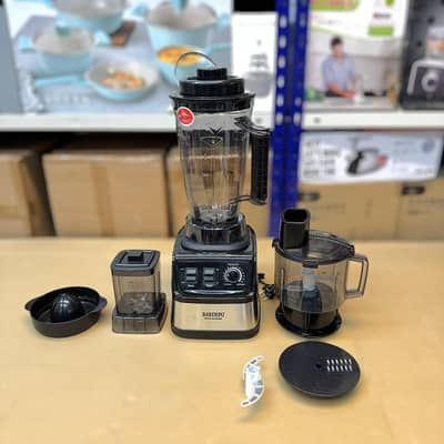 BARDEFU 6in 1 Stainless Steel Multipurpose Juicer Blender 0322,5400085