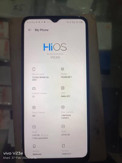 techno spark go 2023 4+3/64 urgently sale