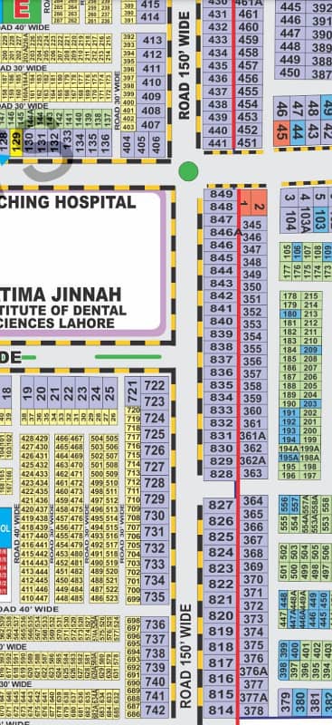1 KANAL PLOT AVAILABLE FOR SALE IN LDA AVENUEE1 NEAR TO DENTIST HOSPITAL AND NEAR TO INDUS ROAD NEAR TO DEFNCE ROAD LAHORE