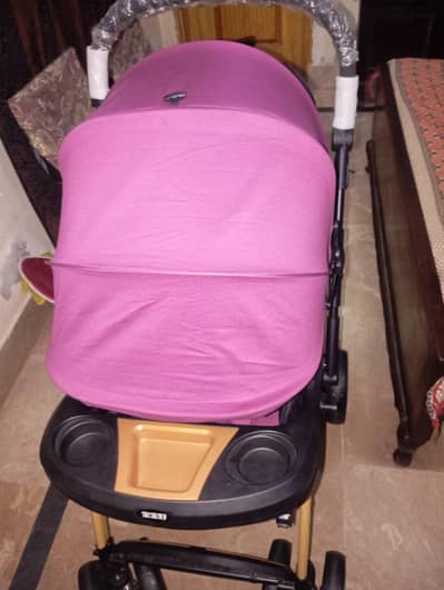 Baba imported pram available  only serious buyer contact me