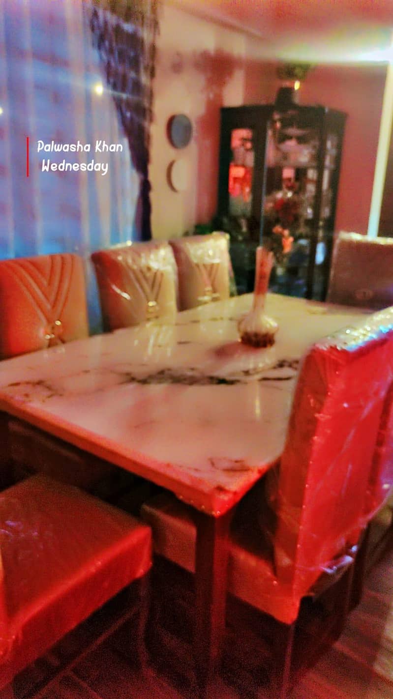 8 chairs Dining table 1