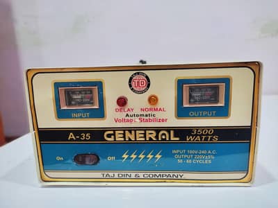 Voltage Stabilizer 3500 wattage