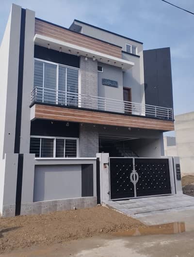 Corner Park 5 Marla Brand New House Prime Location Only One Option In Society