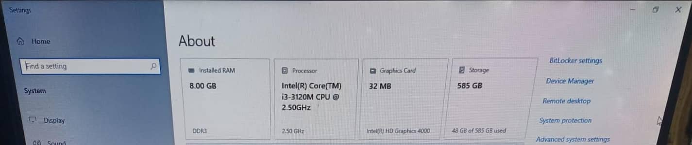 Toshiba laptop with charger