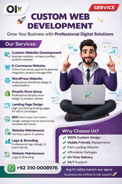 Website development - Website design | Ecommerce | Digital marketing