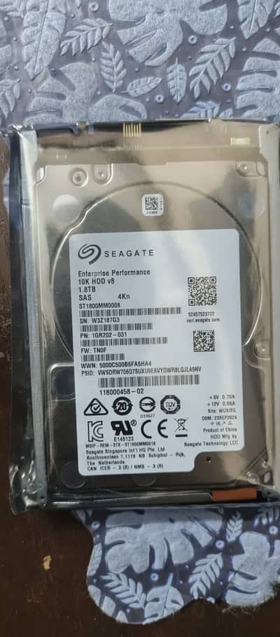 Seagate 1.8 TB Enterprise Hard Drive