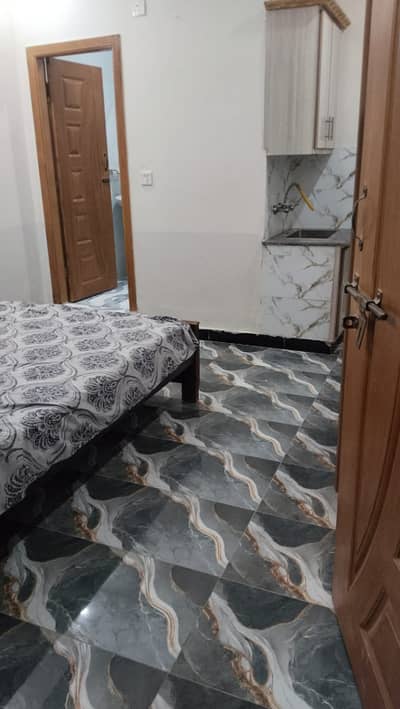 Furnished Studio Apartment / Flat For Rent Near Kalma Chowk Express Way