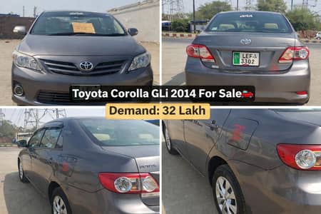  Toyota Corolla GLi 2014 For Sale 