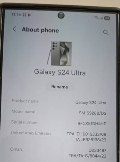 Samsung Mobile S24 Ultra