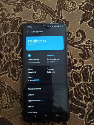 Realme Note 60x