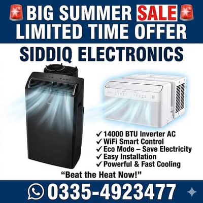 Portable Ac / Mob Ac / New Ac / Inverter Ac