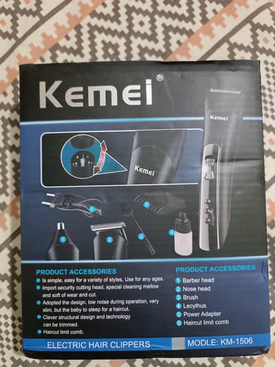 Kemei Rechargeable Machine