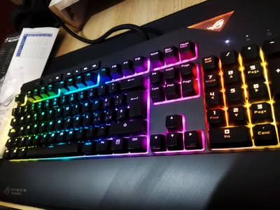 ASUS ROG Strix Flare Full RGB Mechanical Keyboard! Excellent Condtion