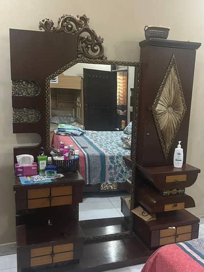 golden bedroom set by royal furniture nursery.