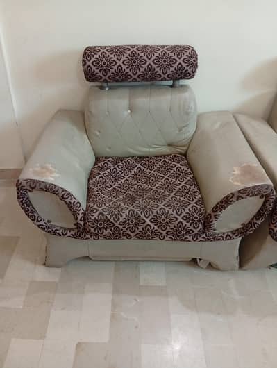1 seater sofa 2 piece for sale