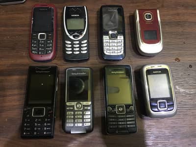 Nokia & Sony Ericsson Classic Phones