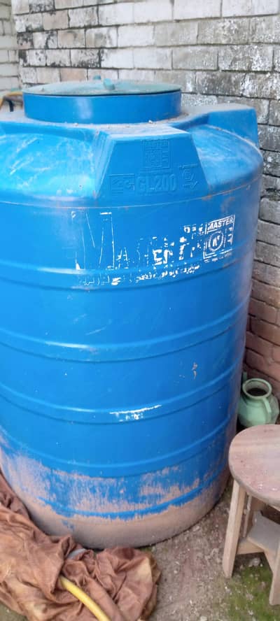 Water Tank of 200 Gallons