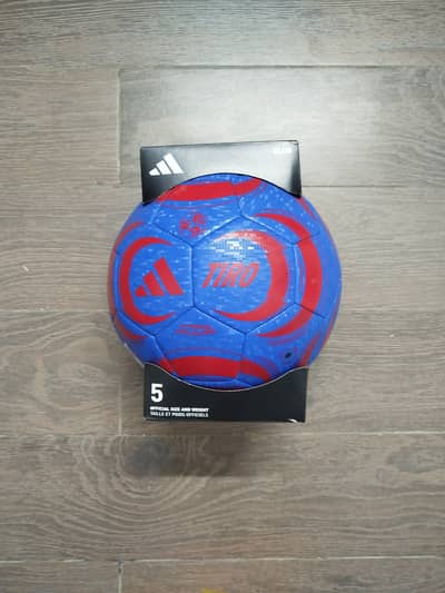 Brand New Original Adidas Tiro Club Football- Size 5 (Blue/pink)