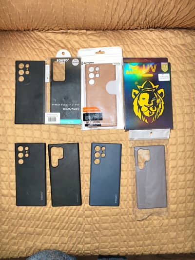 s22 ultra covers with new uv protector