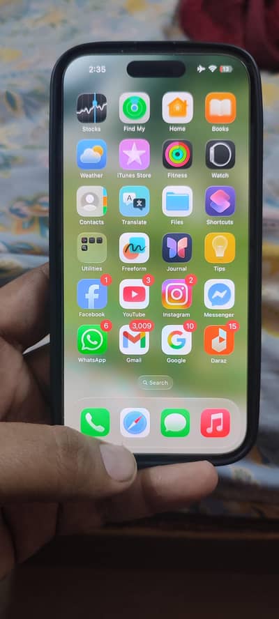 Iphone 15 slightly used brand new in condition