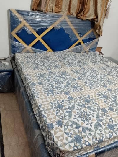 well wet fabric Blue color