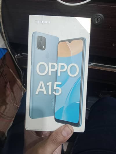 oppo a15 3gb ranm 32 gb romm  official pta aproved