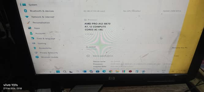 Lenovo Amd A-12 PC (ddr4)