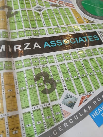 block 3 west open plot saadi Garden