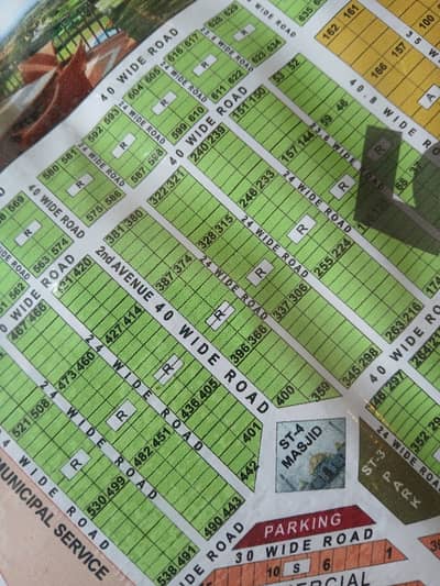 Lease Block 5 West Open Plot