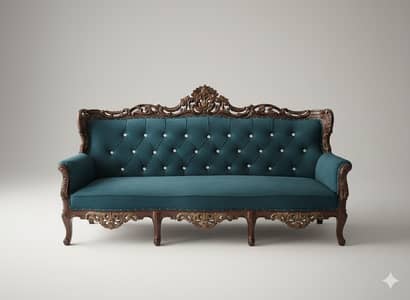 Chinioti Sofa | Sofa Set | 5 Seater Sofa(3+1+1) | Sofa For Sale