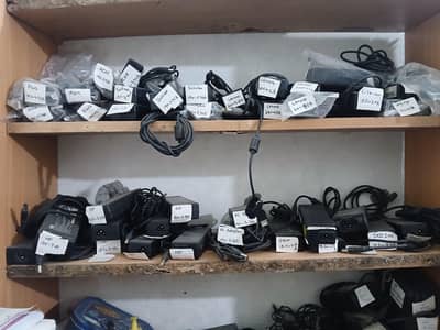Mixed laptop chargers