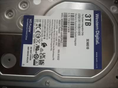 3Tb hard drive with 100% health and performance