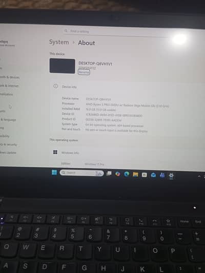 Thinkpad AMD Ryzen 5 pro
