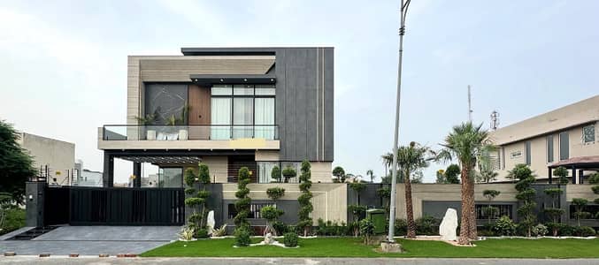 One Kanal Lash Green Lawn + One Kanal Brand New Luxury Ultra-Modern Design Most Beautiful Full Basement Fully Furnished Home Theater Swimming Pool Bungalow For Sale At Prime Location Of DHA Lahore Near To Park Masjid & DHA Raya Fairways Commercial