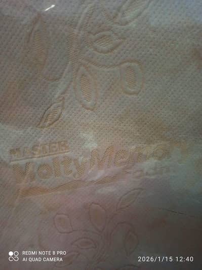 Master memory gel foam king size