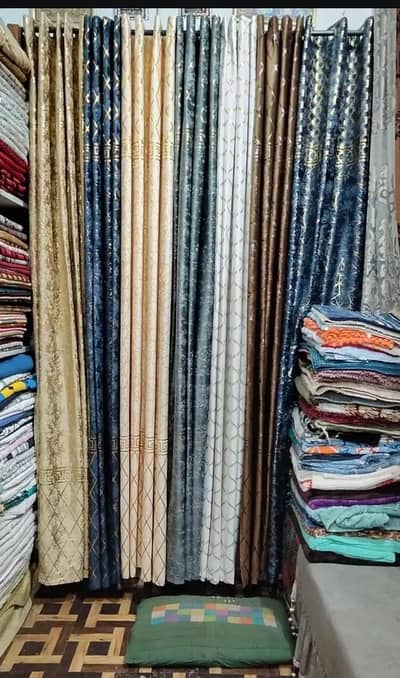 Texture welvet / pilachi / zari shingai curtains