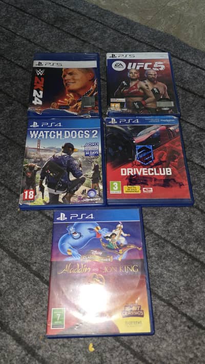 5 Ps5 Games for 20 thousands