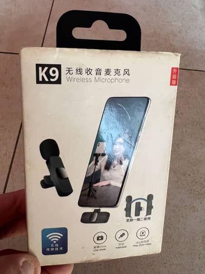 K9 Wireless Microphone for Android / iPhone – New