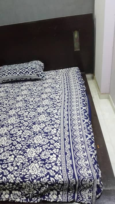 Double Bed ( Wooden)