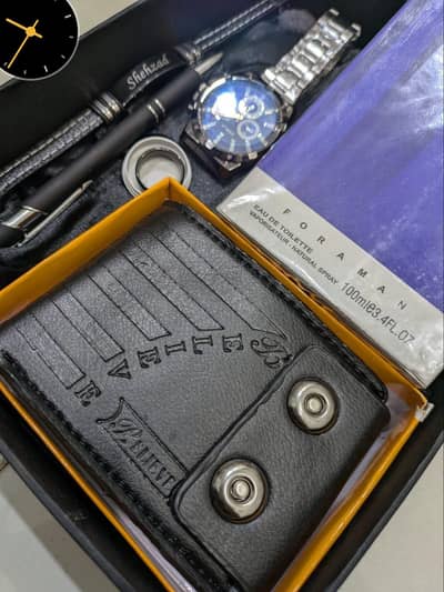 wallet perfume watch pen ring bracelet