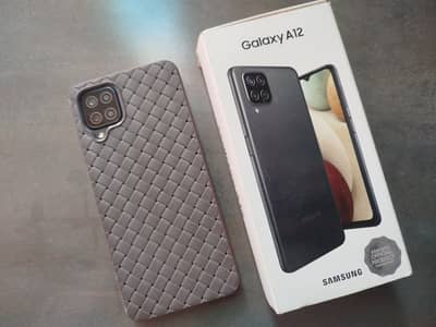 Samsung Galaxy A12 4GB RAM 128GB ROM – PTA Approved – Black – Excellen