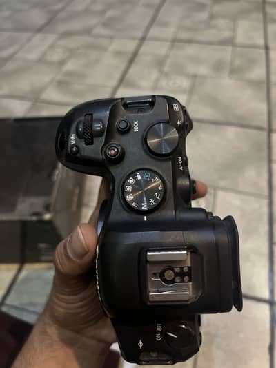 Canon R6 with 50 mm 1.8 RF mount