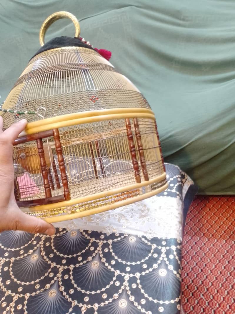 ہاتھ سے بنا ہوا تیتر والا پنجرہ فروخت کے لیے 1